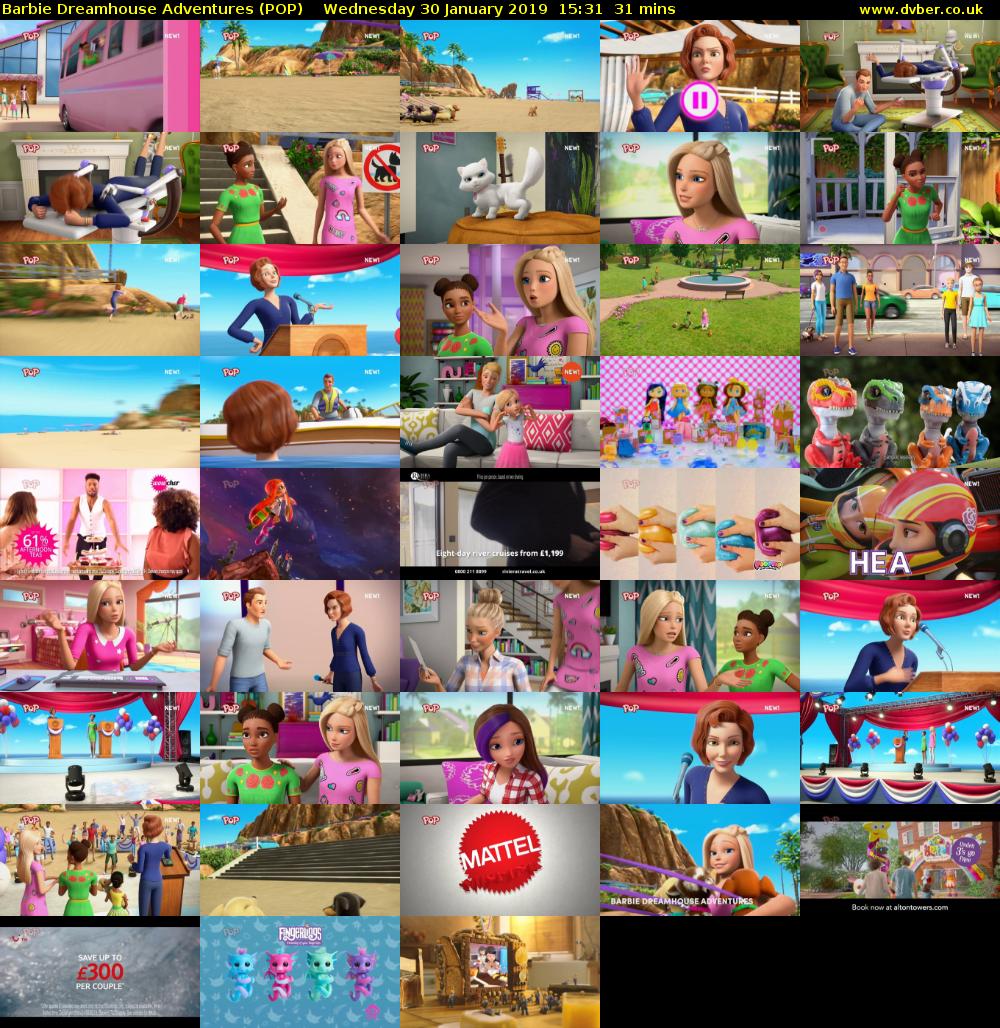 Barbie Dreamhouse Adventures (POP) Wednesday 30 January 2019 15:31 - 16:02