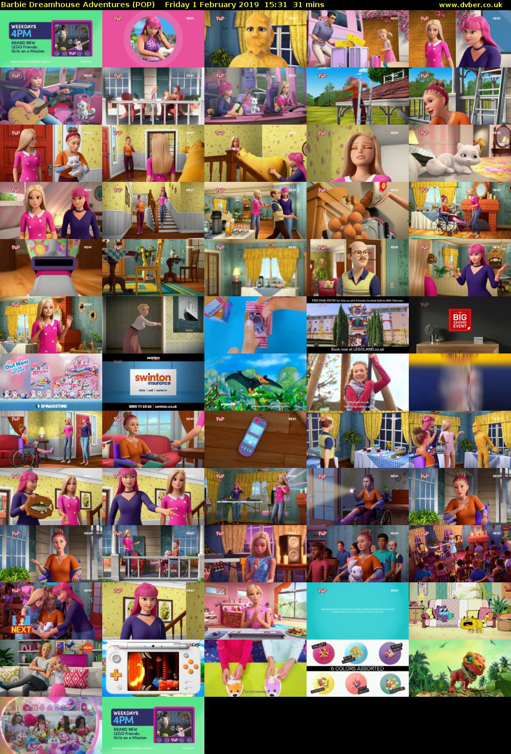 Barbie Dreamhouse Adventures (POP) Friday 1 February 2019 15:31 - 16:02