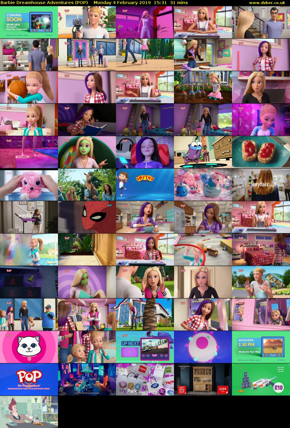 Barbie Dreamhouse Adventures (POP) Monday 4 February 2019 15:31 - 16:02