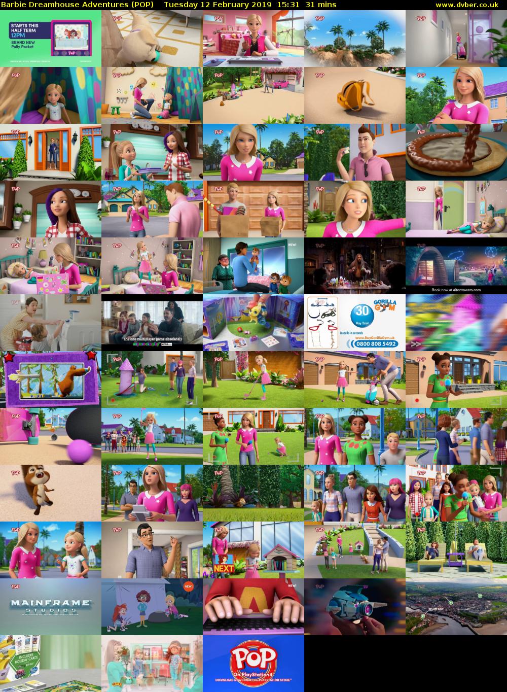 Barbie Dreamhouse Adventures (POP) Tuesday 12 February 2019 15:31 - 16:02