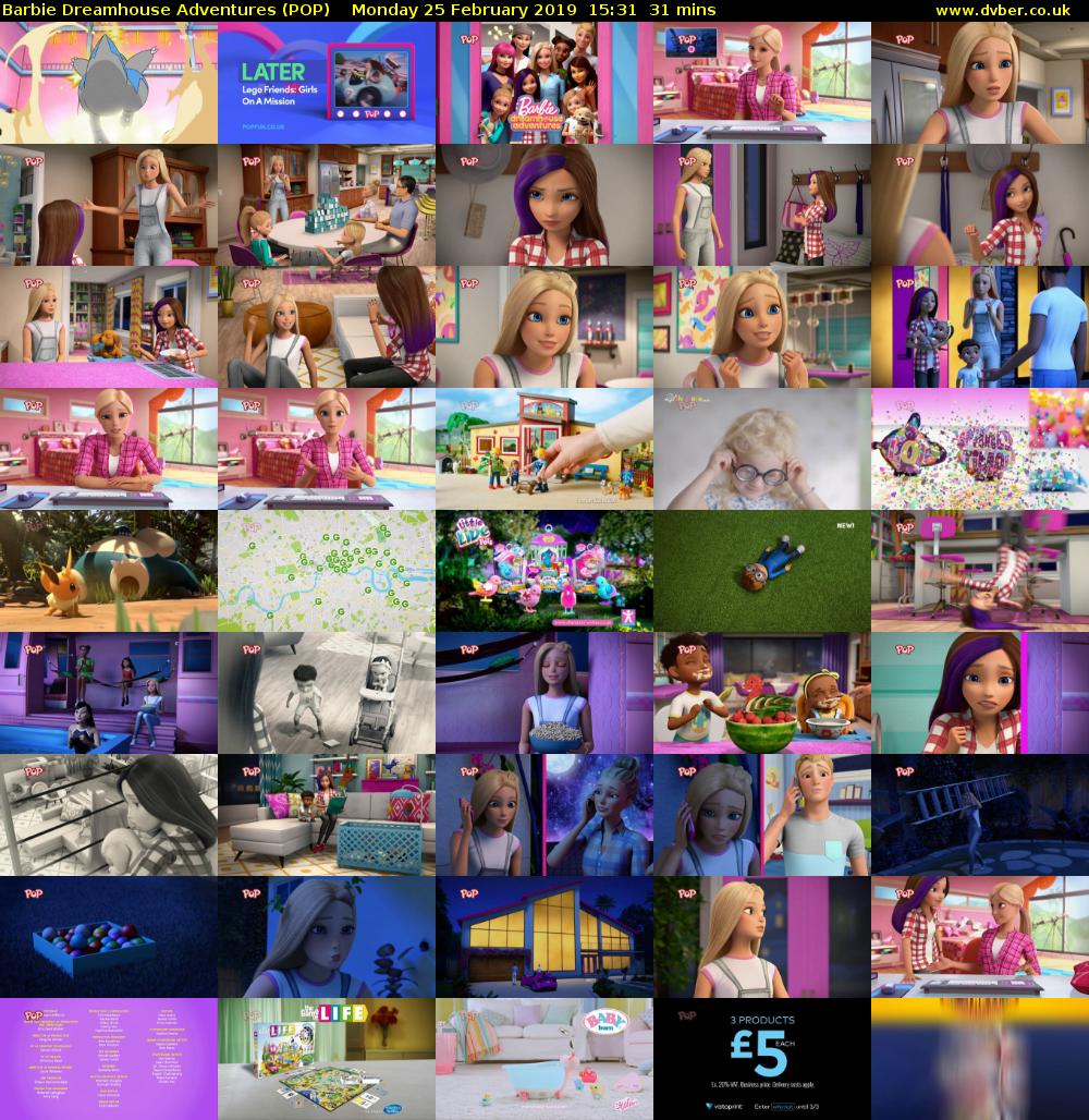 Barbie Dreamhouse Adventures (POP) Monday 25 February 2019 15:31 - 16:02