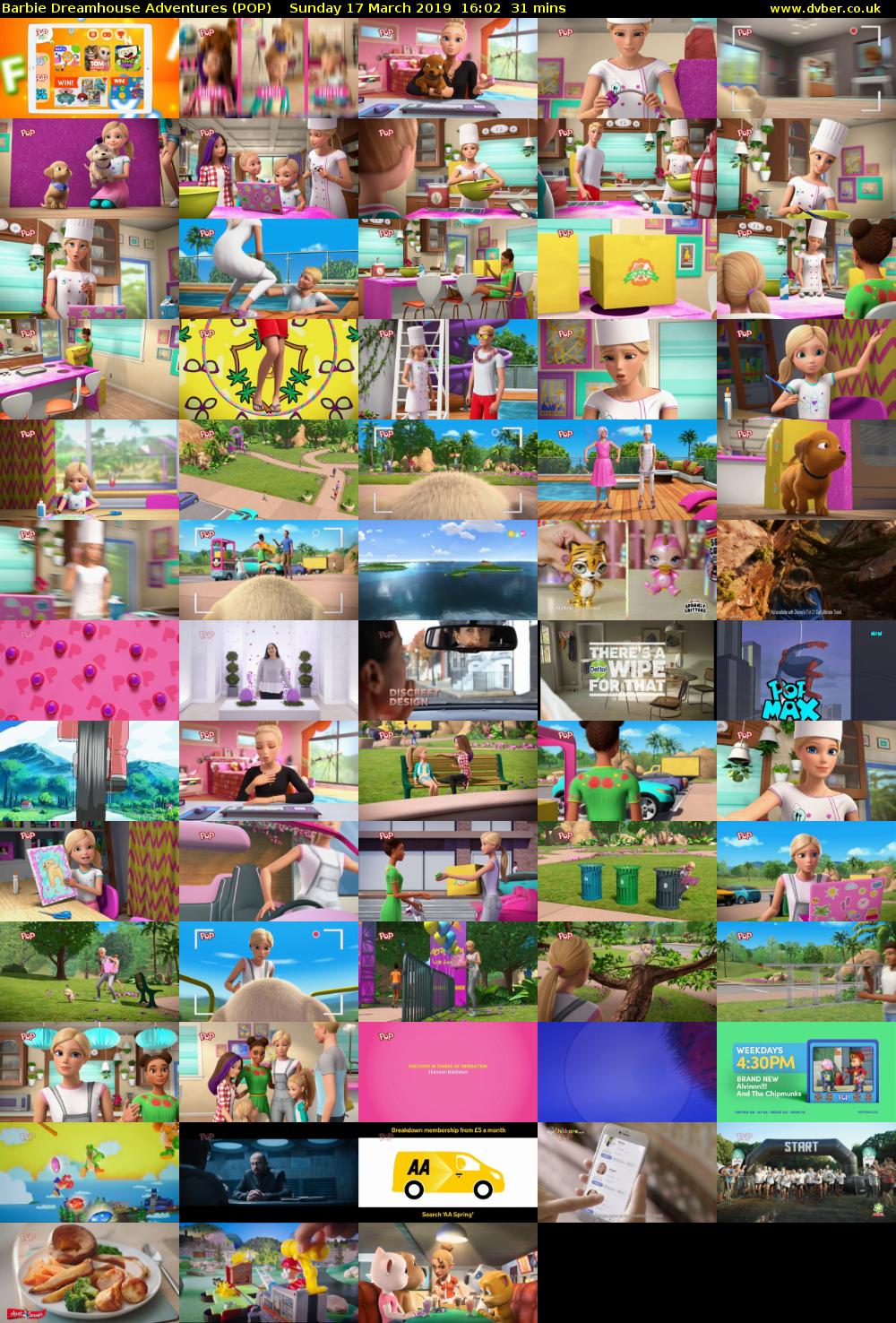 Barbie Dreamhouse Adventures (POP) Sunday 17 March 2019 16:02 - 16:33
