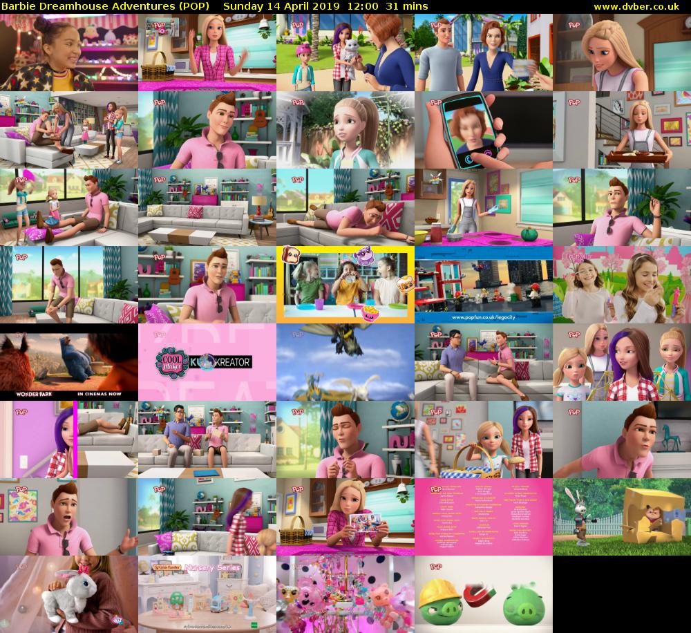 Barbie Dreamhouse Adventures (POP) Sunday 14 April 2019 12:00 - 12:31