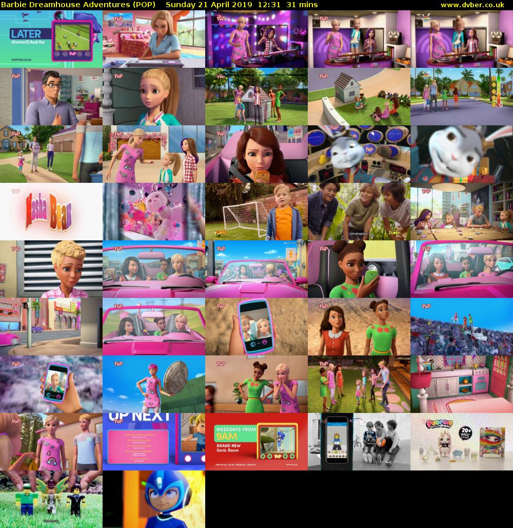 Barbie Dreamhouse Adventures (POP) Sunday 21 April 2019 12:31 - 13:02