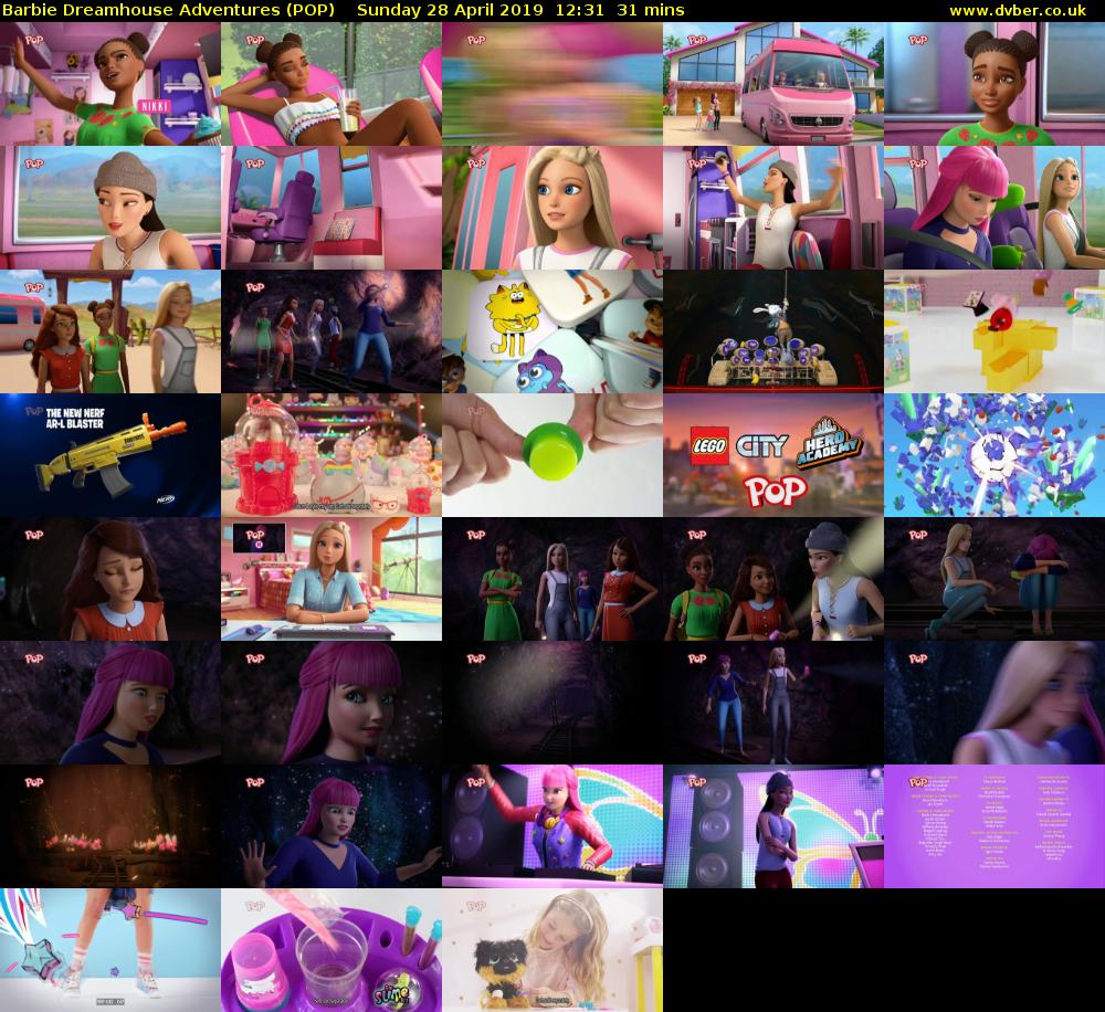 Barbie Dreamhouse Adventures (POP) Sunday 28 April 2019 12:31 - 13:02