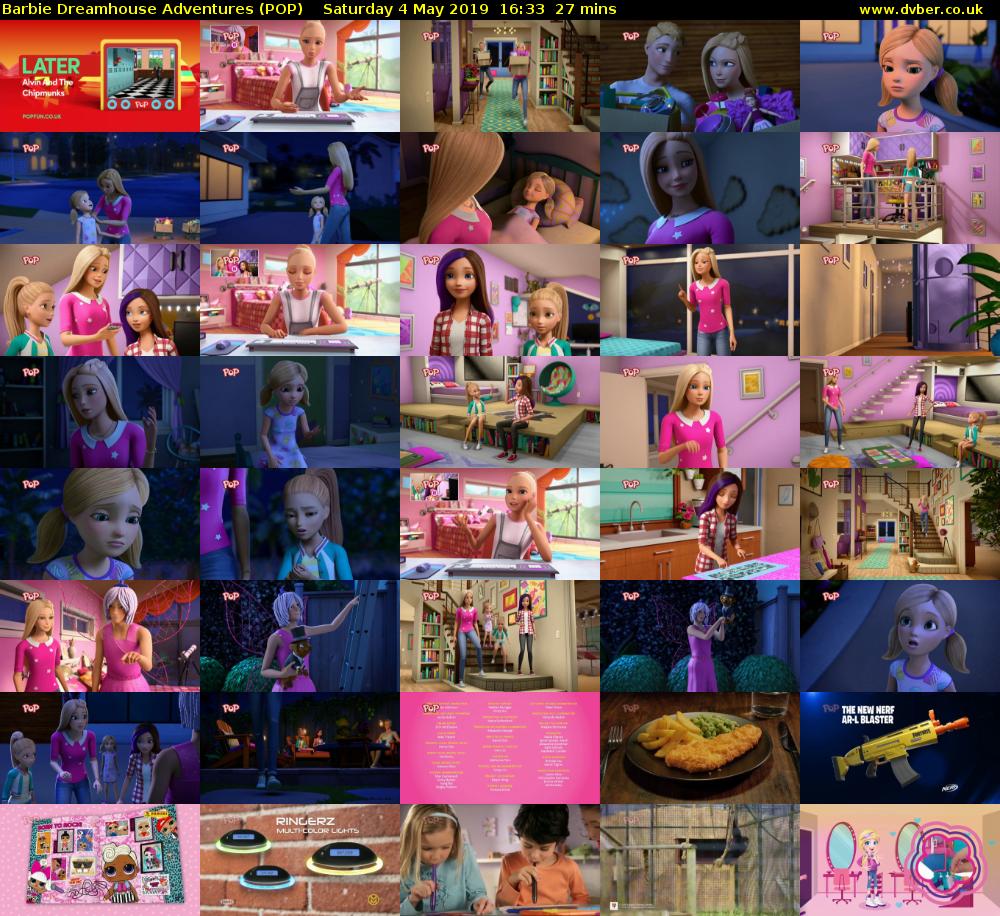 Barbie Dreamhouse Adventures (POP) Saturday 4 May 2019 16:33 - 17:00