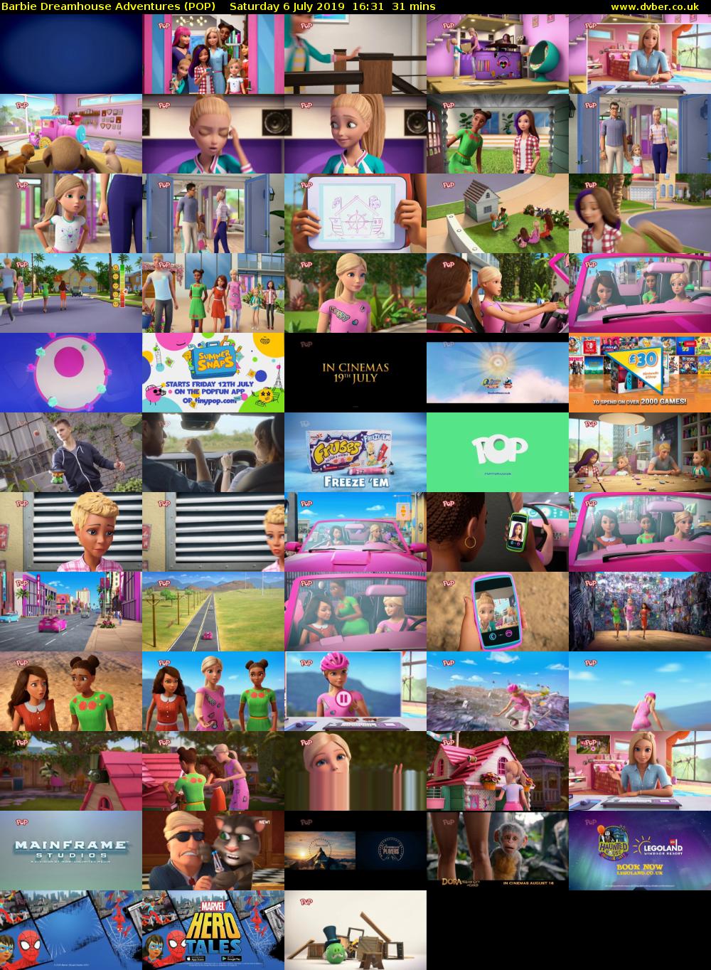 Barbie Dreamhouse Adventures (POP) Saturday 6 July 2019 16:31 - 17:02