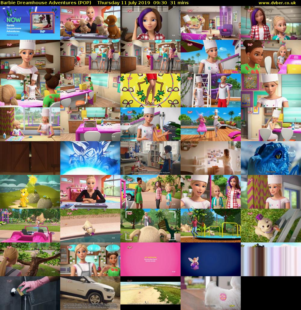 Barbie Dreamhouse Adventures (POP) Thursday 11 July 2019 09:30 - 10:01