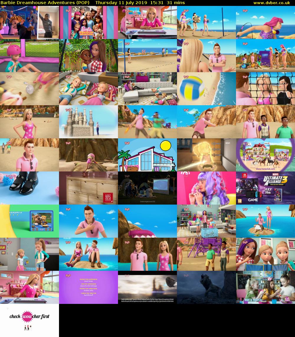 Barbie Dreamhouse Adventures (POP) Thursday 11 July 2019 15:31 - 16:02