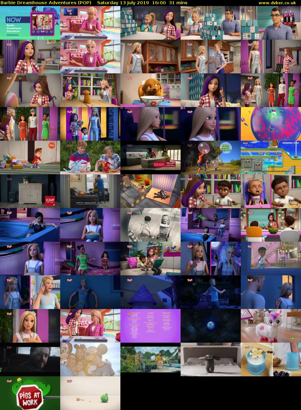 Barbie Dreamhouse Adventures (POP) Saturday 13 July 2019 16:00 - 16:31