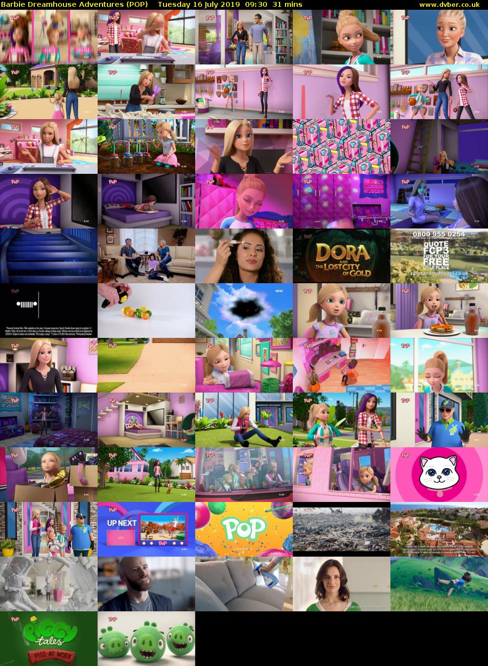 Barbie Dreamhouse Adventures (POP) Tuesday 16 July 2019 09:30 - 10:01