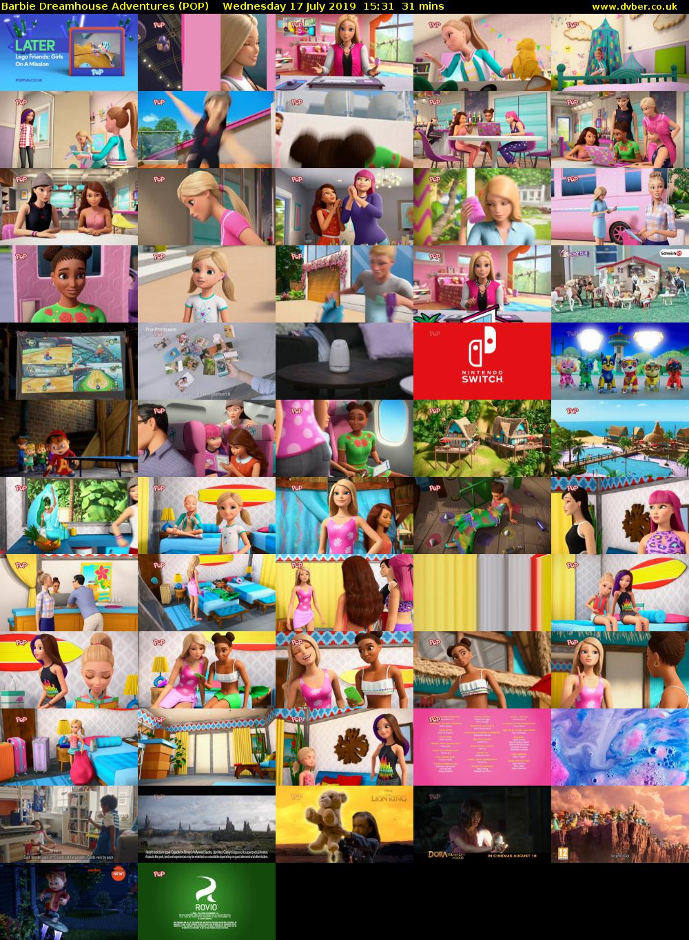 Barbie Dreamhouse Adventures (POP) Wednesday 17 July 2019 15:31 - 16:02