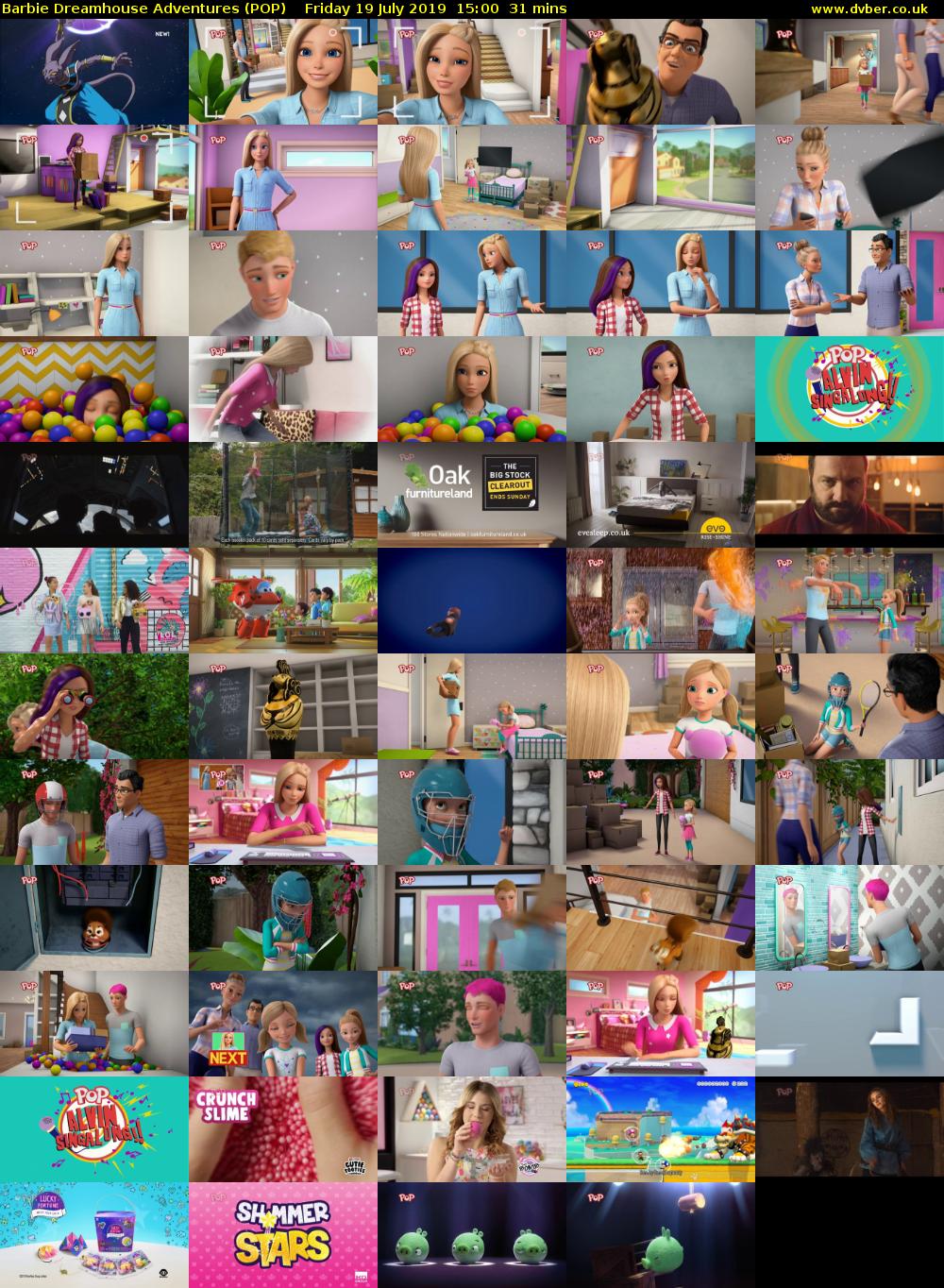 Barbie Dreamhouse Adventures (POP) Friday 19 July 2019 15:00 - 15:31