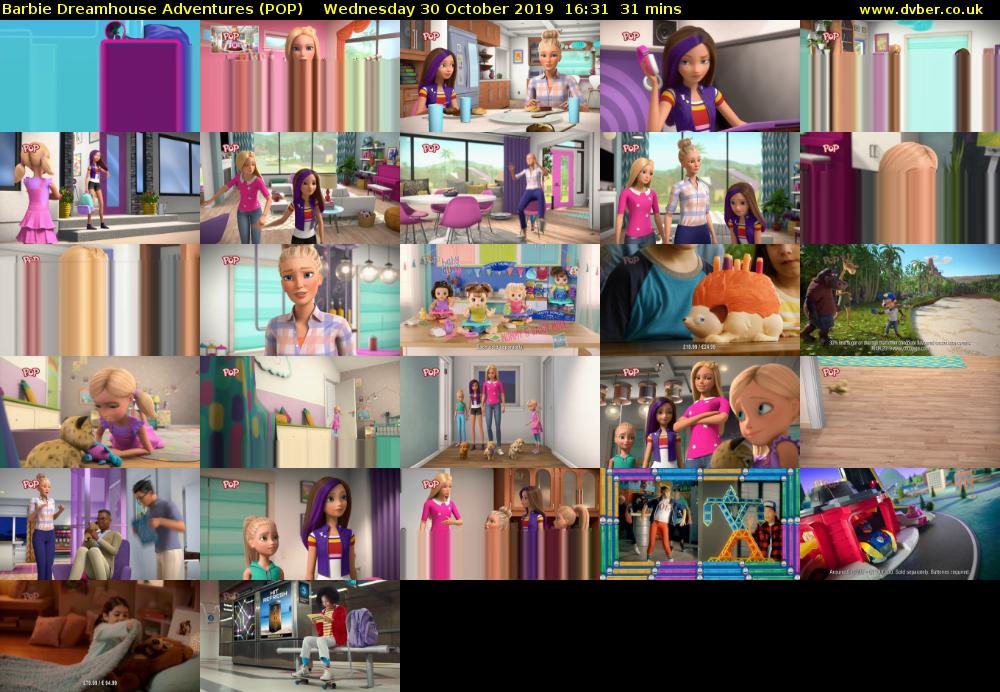 Barbie Dreamhouse Adventures (POP) Wednesday 30 October 2019 16:31 - 17:02