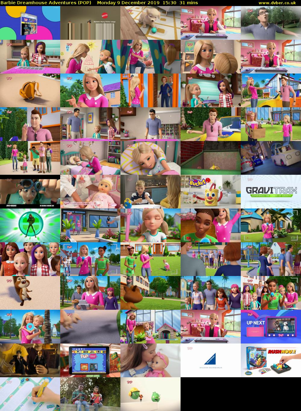 Barbie Dreamhouse Adventures (POP) Monday 9 December 2019 15:30 - 16:01