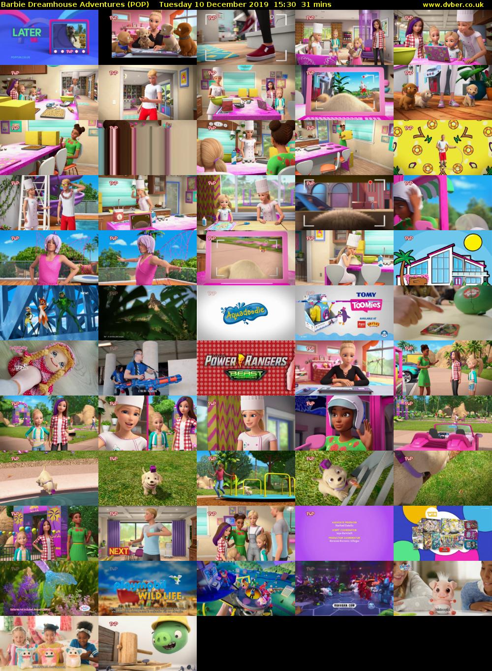 Barbie Dreamhouse Adventures (POP) Tuesday 10 December 2019 15:30 - 16:01