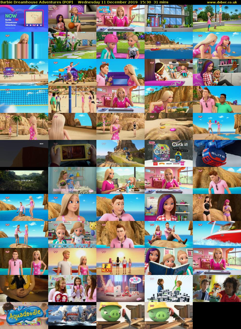 Barbie Dreamhouse Adventures (POP) Wednesday 11 December 2019 15:30 - 16:01