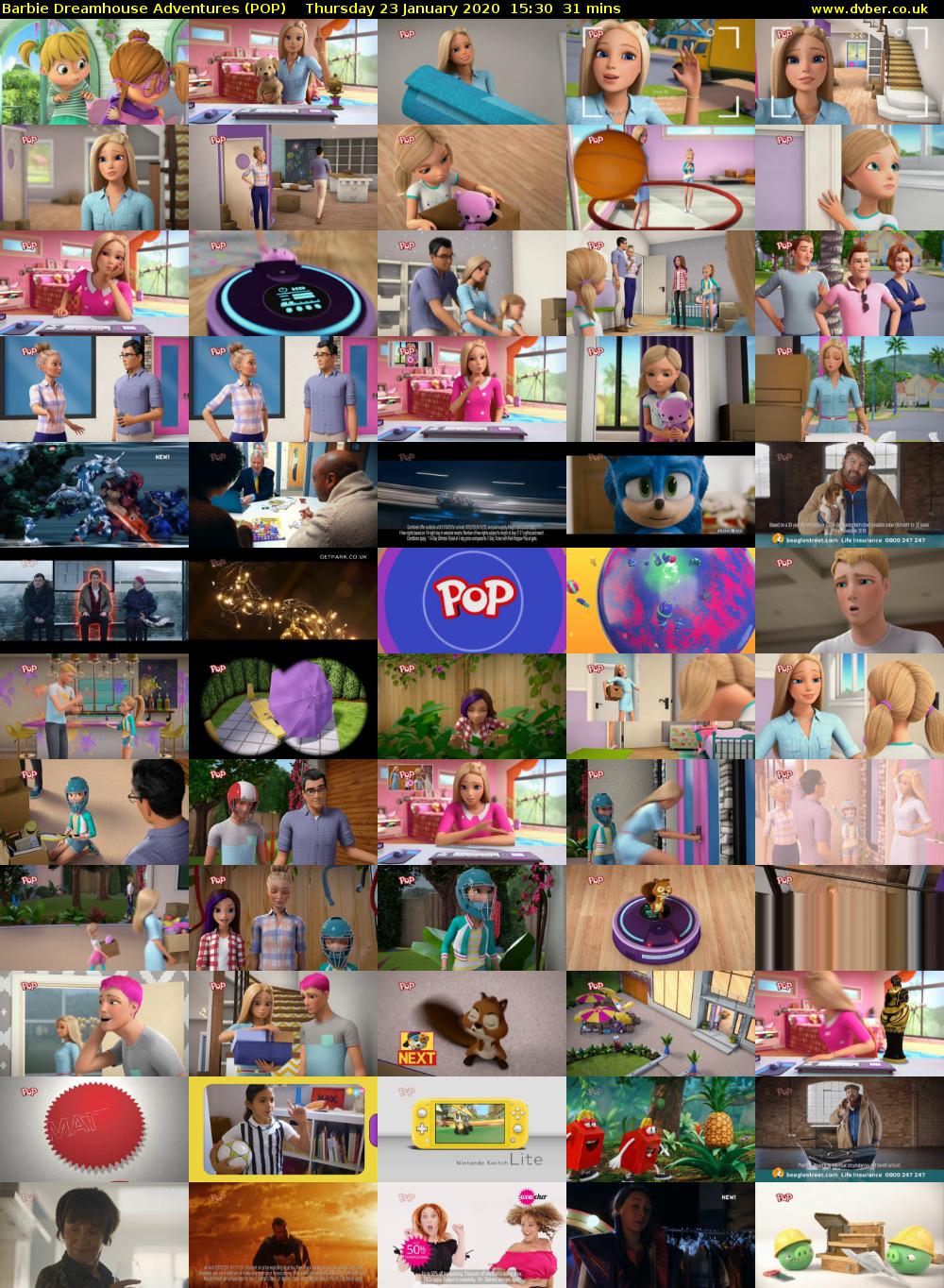 Barbie Dreamhouse Adventures (POP) Thursday 23 January 2020 15:30 - 16:01