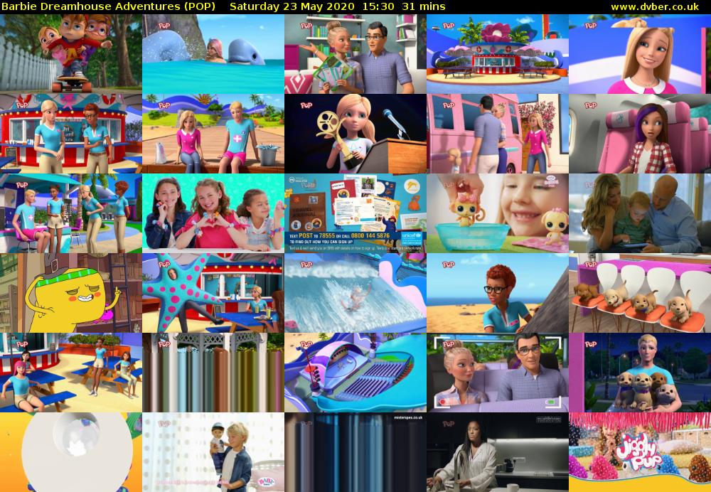 Barbie Dreamhouse Adventures (POP) Saturday 23 May 2020 15:30 - 16:01