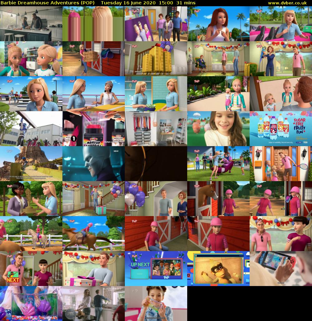 Barbie Dreamhouse Adventures (POP) Tuesday 16 June 2020 15:00 - 15:31