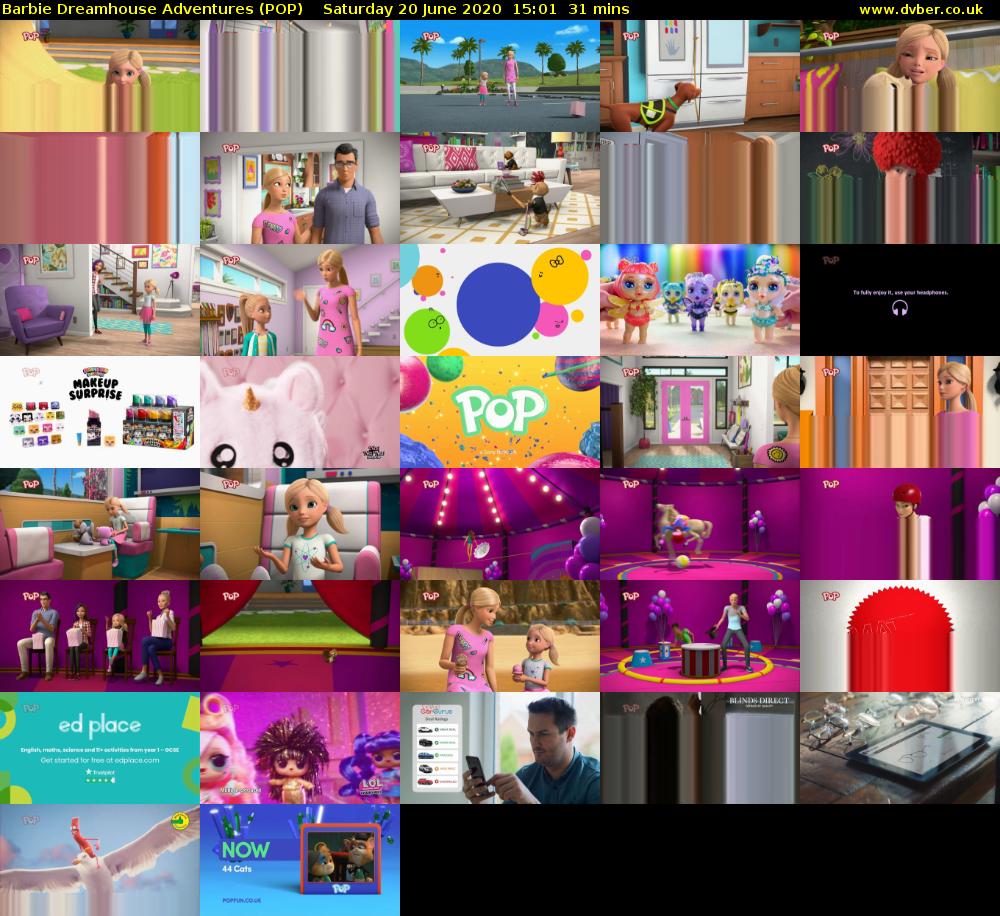 Barbie Dreamhouse Adventures (POP) Saturday 20 June 2020 15:01 - 15:32