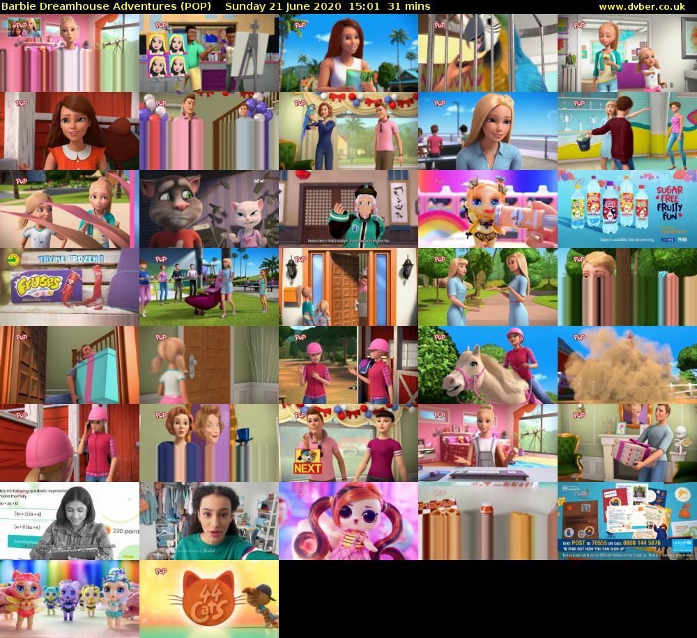 Barbie Dreamhouse Adventures (POP) Sunday 21 June 2020 15:01 - 15:32