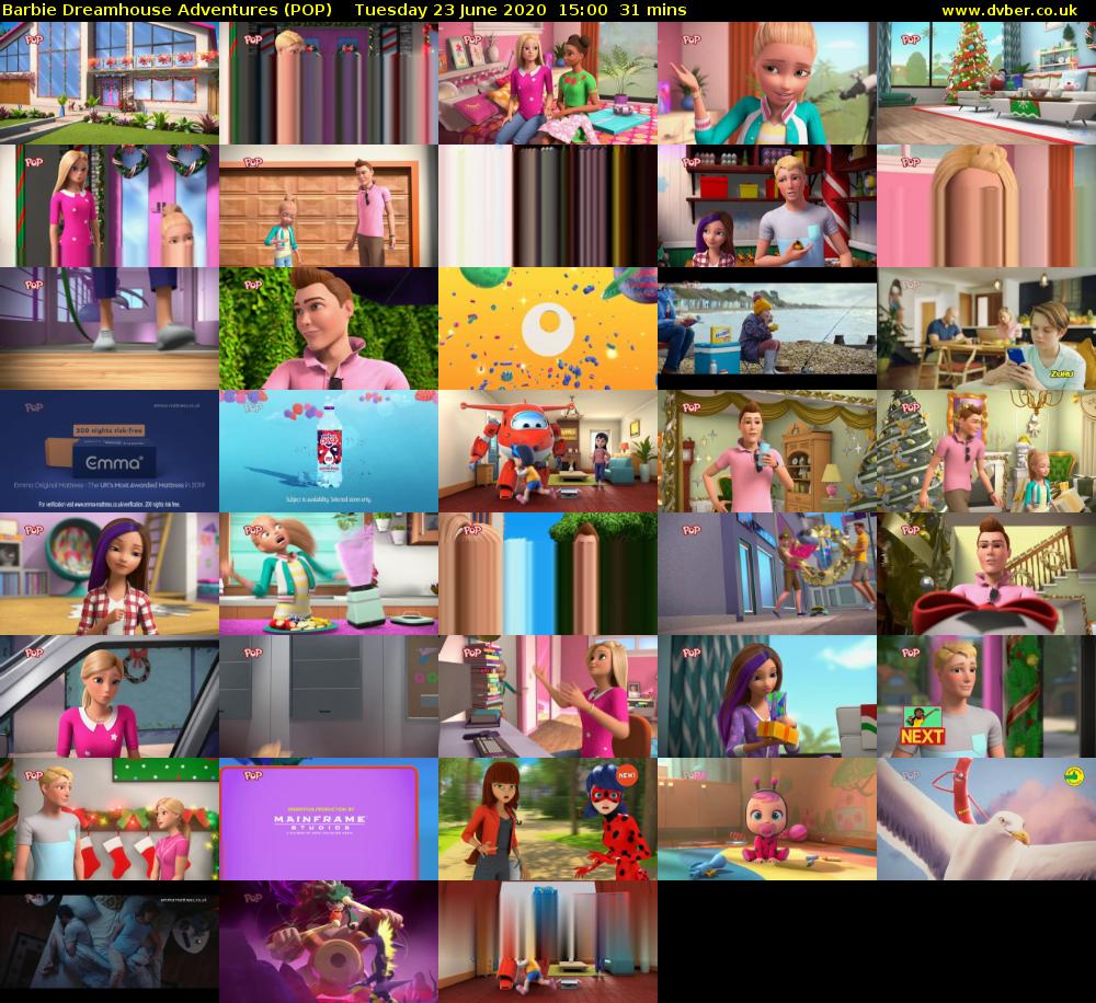 Barbie Dreamhouse Adventures (POP) Tuesday 23 June 2020 15:00 - 15:31