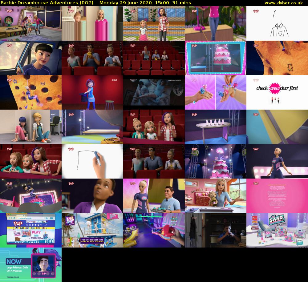 Barbie Dreamhouse Adventures (POP) Monday 29 June 2020 15:00 - 15:31