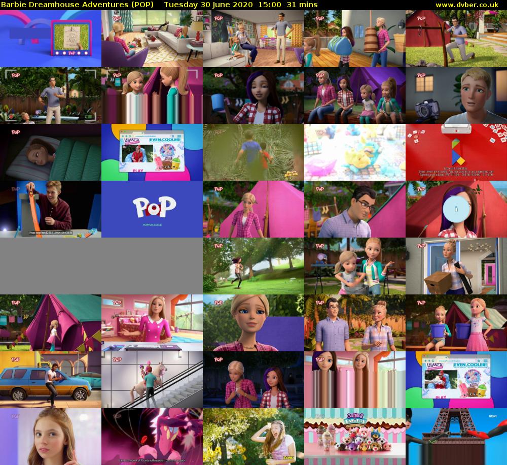 Barbie Dreamhouse Adventures (POP) Tuesday 30 June 2020 15:00 - 15:31