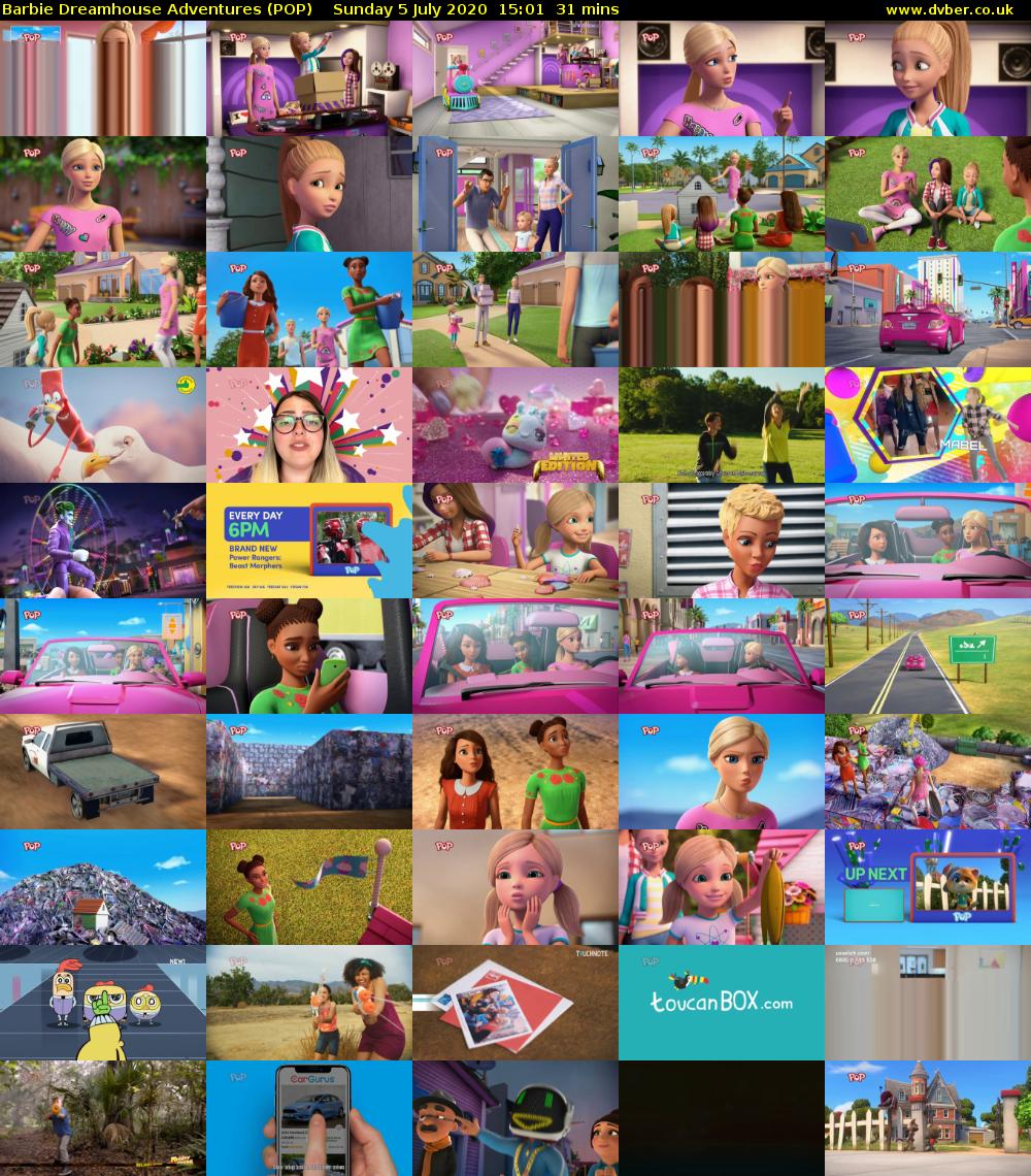 Barbie Dreamhouse Adventures (POP) Sunday 5 July 2020 15:01 - 15:32