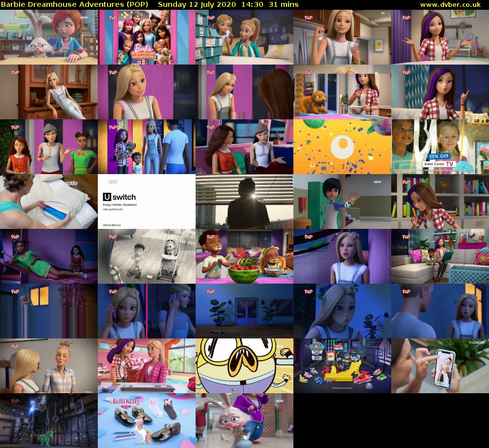 Barbie Dreamhouse Adventures (POP) Sunday 12 July 2020 14:30 - 15:01