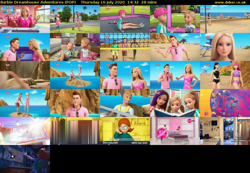 Barbie Dreamhouse Adventures (POP) Thursday 16 July 2020 14:32 - 15:00