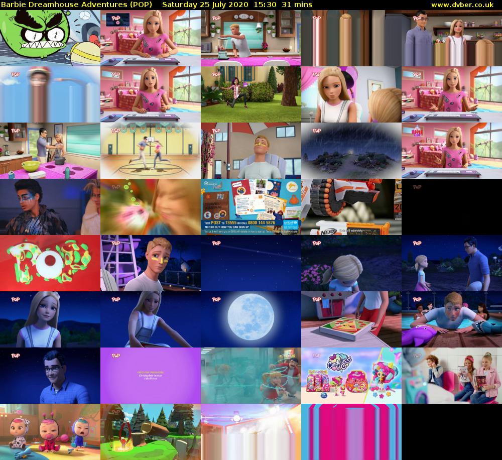 Barbie Dreamhouse Adventures (POP) Saturday 25 July 2020 15:30 - 16:01