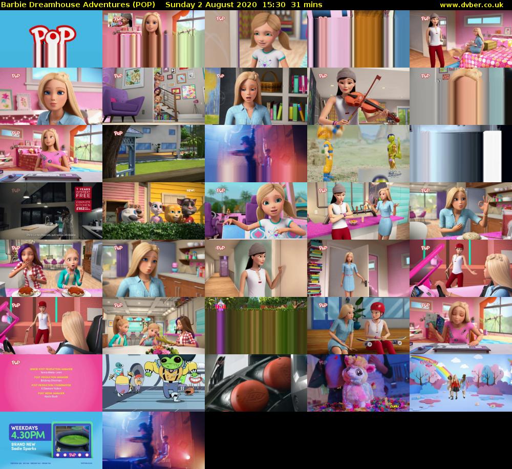Barbie Dreamhouse Adventures (POP) Sunday 2 August 2020 15:30 - 16:01