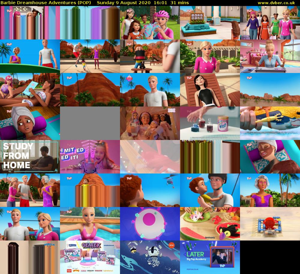 Barbie Dreamhouse Adventures (POP) Sunday 9 August 2020 16:01 - 16:32