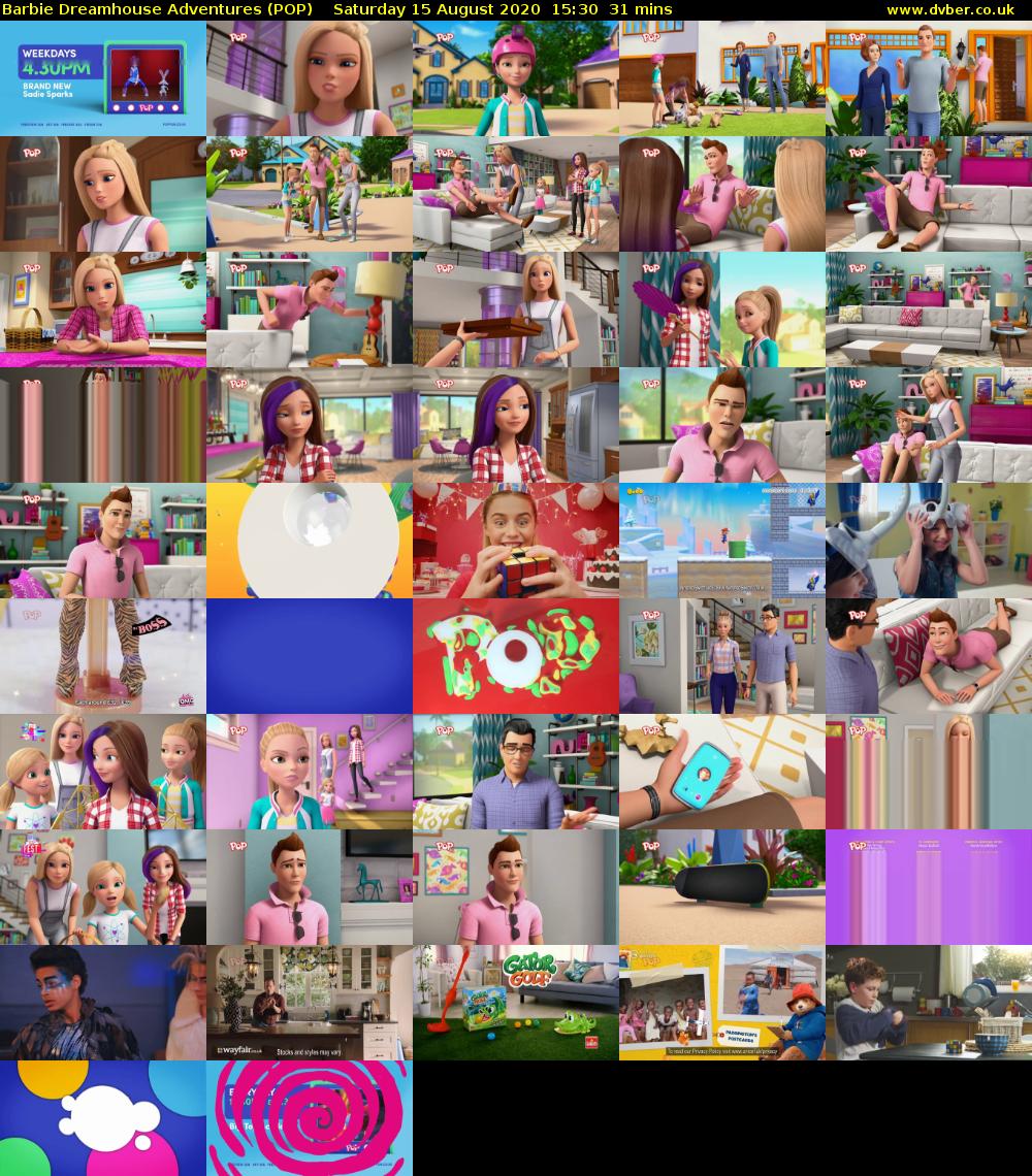 Barbie Dreamhouse Adventures (POP) Saturday 15 August 2020 15:30 - 16:01