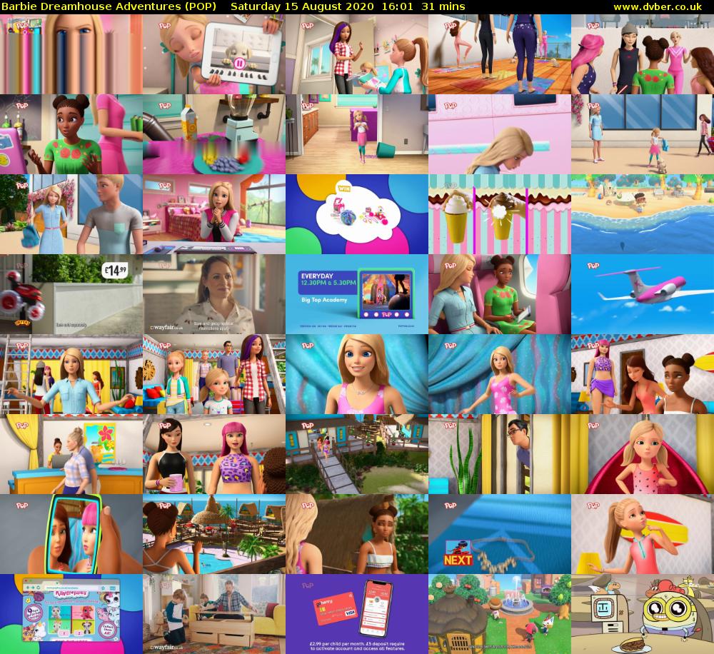 Barbie Dreamhouse Adventures (POP) Saturday 15 August 2020 16:01 - 16:32