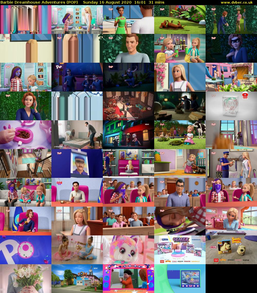 Barbie Dreamhouse Adventures (POP) Sunday 16 August 2020 16:01 - 16:32