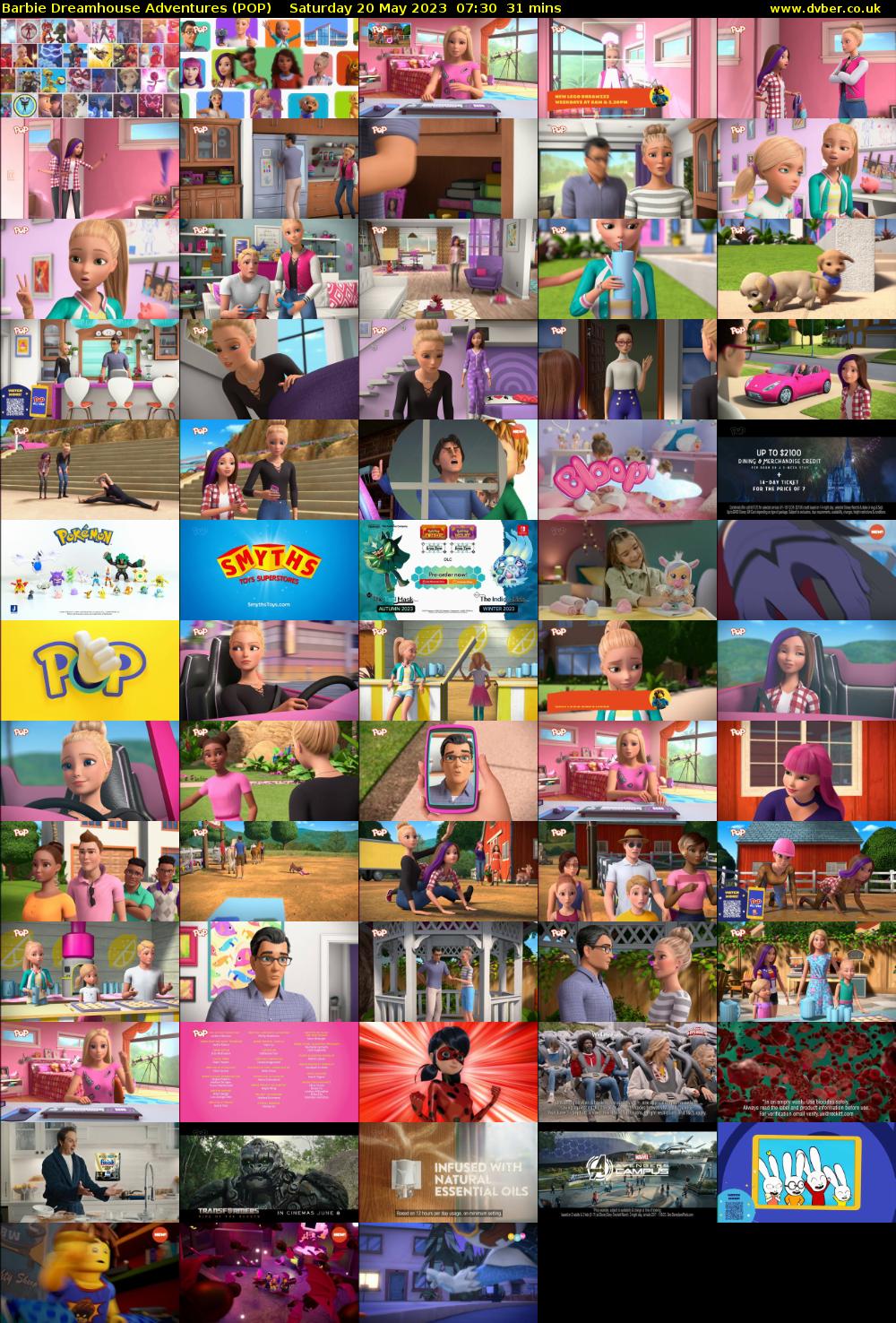 Barbie Dreamhouse Adventures (POP) Saturday 20 May 2023 07:30 - 08:01