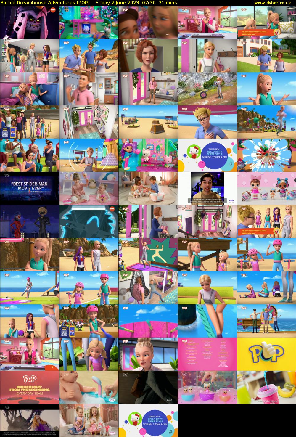 Barbie Dreamhouse Adventures (POP) Friday 2 June 2023 07:30 - 08:01