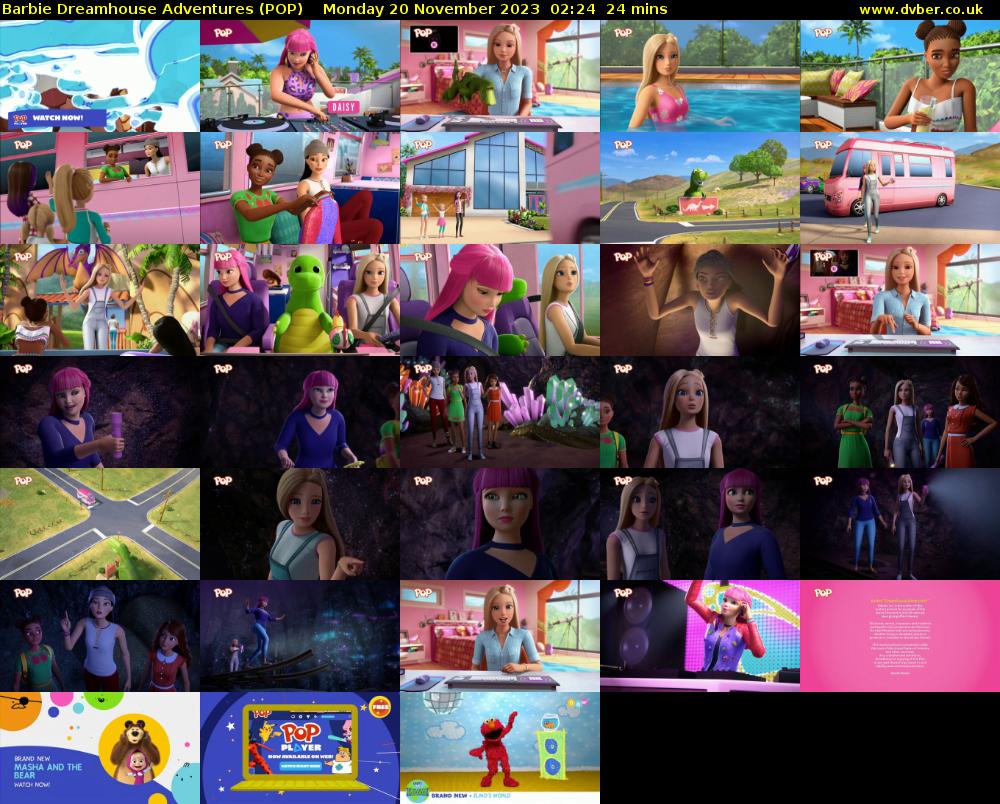 Barbie Dreamhouse Adventures (POP) Monday 20 November 2023 02:24 - 02:48