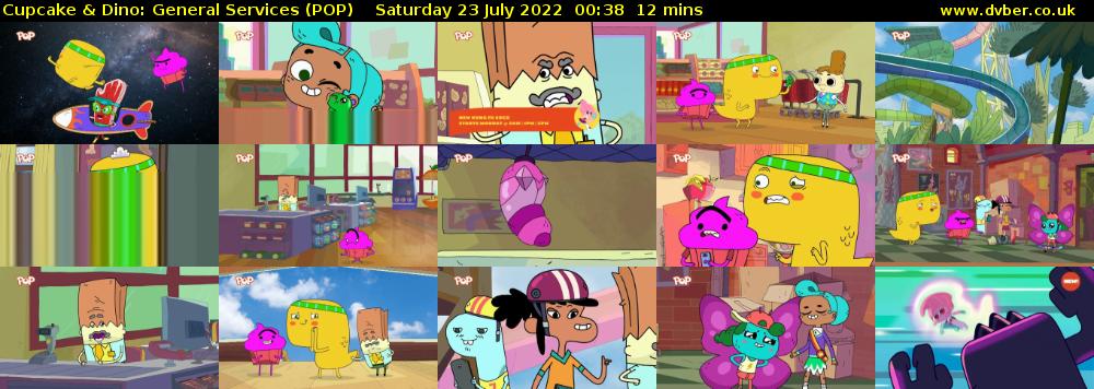 Cupcake & Dino: General Services (POP) Saturday 23 July 2022 00:38 - 00:50