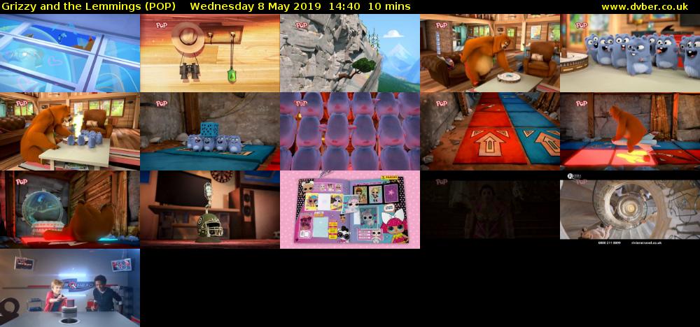 Grizzy and the Lemmings (POP) Wednesday 8 May 2019 14:40 - 14:50