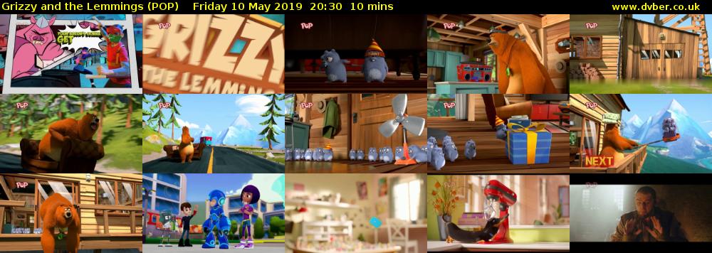 Grizzy and the Lemmings (POP) Friday 10 May 2019 20:30 - 20:40