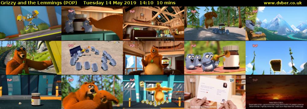 Grizzy and the Lemmings (POP) Tuesday 14 May 2019 14:10 - 14:20