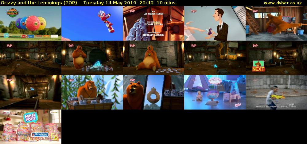 Grizzy and the Lemmings (POP) Tuesday 14 May 2019 20:40 - 20:50