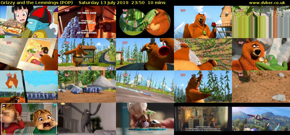 Grizzy and the Lemmings (POP) Saturday 13 July 2019 23:50 - 00:00