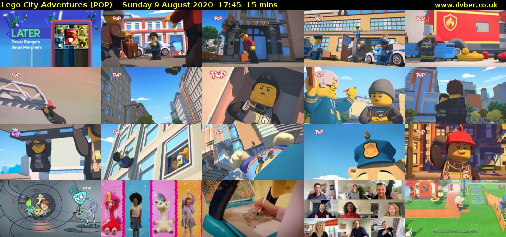 Lego City Adventures (POP) Sunday 9 August 2020 17:45 - 18:00