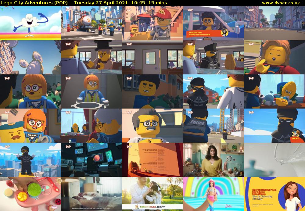 Lego City Adventures (POP) Tuesday 27 April 2021 10:45 - 11:00