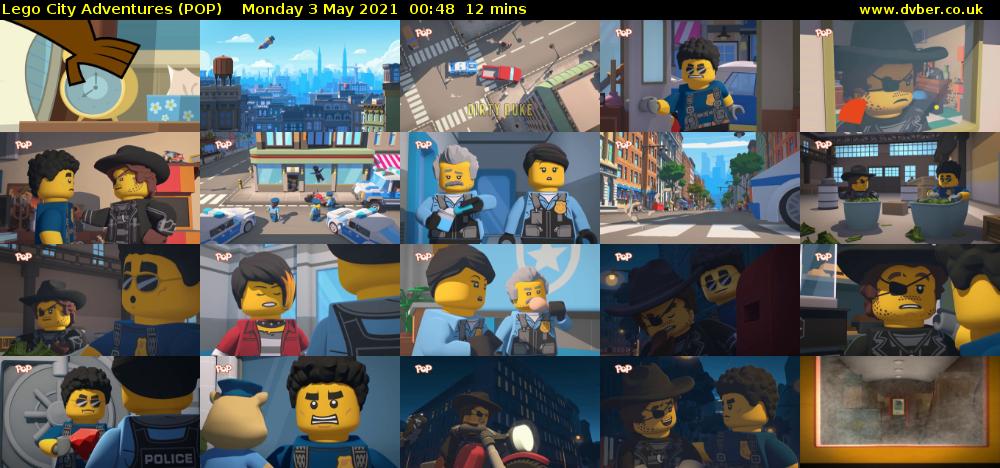 Lego City Adventures (POP) Monday 3 May 2021 00:48 - 01:00